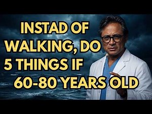 60-70-80 years old? Walking less? Try doing these 5 things instead. | Dr. William LI