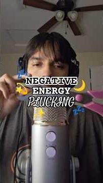 ASMR | Plucking your Negative Energy #asmr #asmrshorts #negativeenergyremoval #negativeenergy