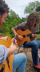 74K views · 2.6K reactions | Jamming on a Django Reinhardt tune called Minor Blues with Chris Nesbitt  #jazz #gypsyjazz #jazzmanouche #guitar | Remi Harris | Facebook