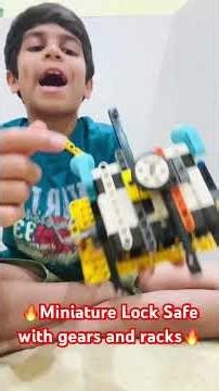 How I Built a Mini Safe Using LEGO Gears | LEGO MOC