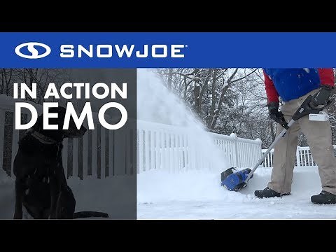 24V-SS10-XR - Snow Joe 24V 10-Inch Cordless Snow Shovel - Live Demo