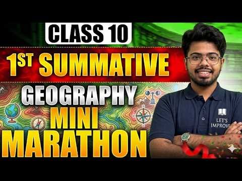 Class 10 Geography 1st Summative One Shot Marathon| Madhyamik 2027 Geography | LETS IMPROVE910