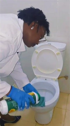 Deep Toilet Cleaning Demo Using Taso Toilet Cleaner and Taso Scouring Powder