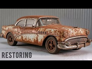 Restoring a Forgotten 1955 Buick Century | Classic Car Model Restoration