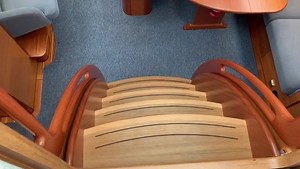 26K views · 943 reactions | Interior walk through on a Hallberg-Rassy 57 with interior in classic mahogany https://www.hallberg-rassy.com/yachts/new-hallberg-rassy-57/ | Hallberg-Rassy | Facebook