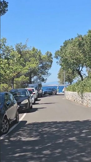 Crikvenica Beach Croatia 4k Walking Tour