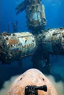 A Blobfish discovered an old sunken Soviet space station on the ocean floor #AnimalPOV #OceanMystery