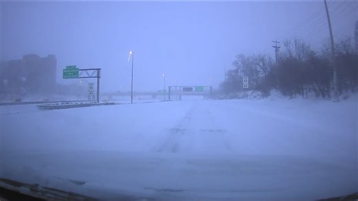 Dangerous driving conditions on the roads
