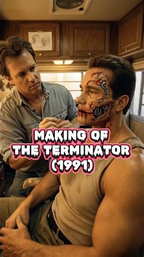 Terminator 2 (1991) – How This Legendary Scene Was Filmed | AI Reimagined Behind the Scenes 🤖🔥