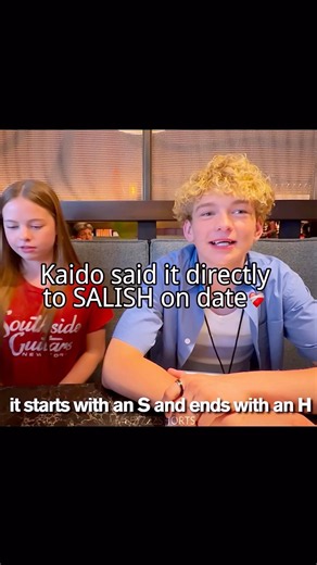 Kaido salish on a date together! #salishmatter #shorts