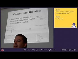 Introduction to building Joomla! components using FOF