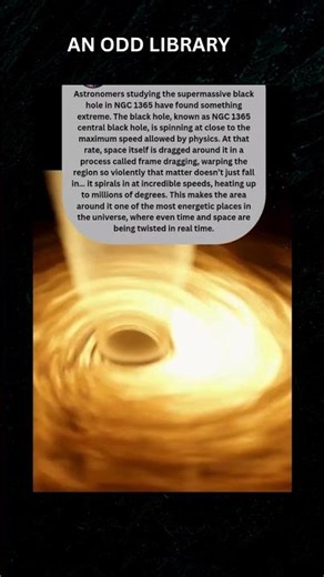 THIS BLACK HOLE IS SPINNING ALMOST AT LIGHT SPEED