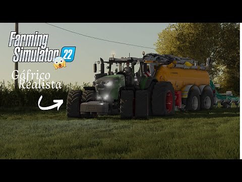COMO DEIXA O GRAFICO DO FARMING SIMULATOR 22 MAIS REALISTA