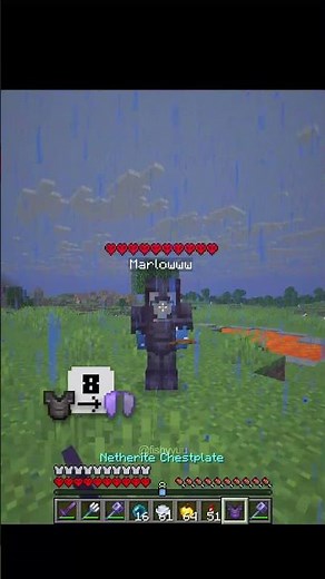 Minecraft Unbeatable Trident + Elytra Combo 💀