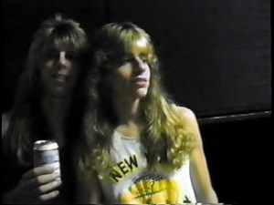 Tuff Luck James Dave Back Stage Button South 1987 1988