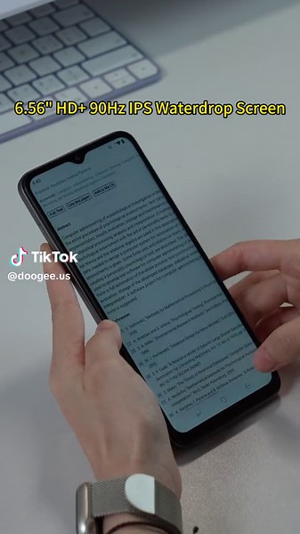 DOOGEE N55 Smartphone 6.56”90Hz Display Spreadtrum T606 #doogee #phone #tech #doogeen55 #android14 #foryou #fyp