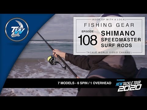 Shimano Speedmaster Surf Rods | Great For Land-based Casting