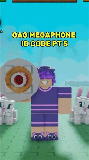 GAG 2 Megaphone ID Codes Part 5, song : gut genug #roblox #growagarden #growagarden2 #shorts #viral