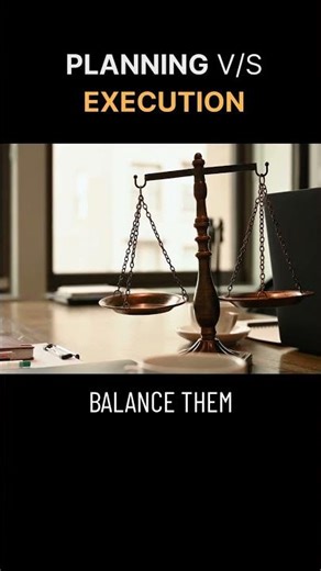 Planning vs execution