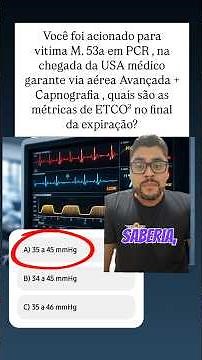 Capnografia na Parada Cardiorrespiratória