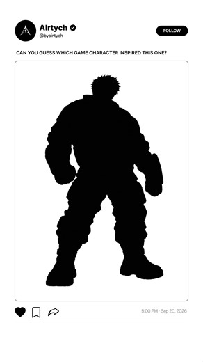 GUESSING #01: Can You Guess Which Game Character This Was Inspired By? #shorts #guessthecharacter