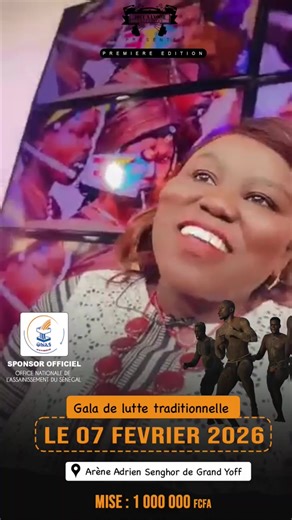 Joff Nanoor Production Présente un gala de lutte le 07 février 2026 à l’arène Adrien Senghor de Grand #alaunechallenge #une #hatsunemikucolorfulstage #senegaltiktok🇸🇳 #senegalaise_tik_tok