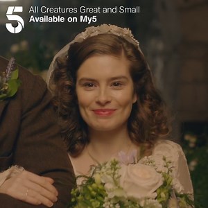 This is exactly what we needed today ❤️ 👰‍♀️ 📺 All Creatures Great and Small, available on My5 | Channel 5