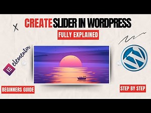 How to Create a Slider in WordPress | Step by Step