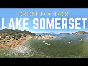 Somerset Dam, The Spit QLD | Mavic Air 2 Drone Footage - Lake Somerset