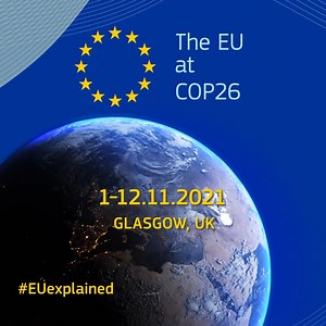 🌳 At #COP26, we won't bring 'new' proposals to the table. 🌍 The #EUGreenDeal is the world's most advanced plan for reducing emissions, and is already on the table. 📉 Major emitters must increase and match our ambition on emission reductions to bring us closer to the Paris Agreement targets. ⌛ The time to act is now. #EUexplained #EUatCOP26 | European Commission