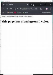 Background Color in HTML in Seconds!