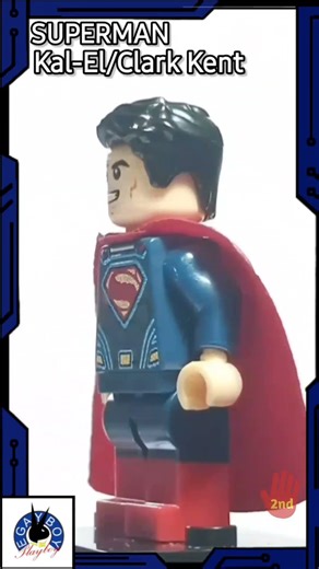 DCEU Superman Minifigure | PG-008 | #shorts