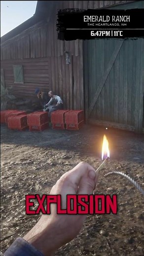 Can You Break a Cutscene with an Explosion? | RDR2