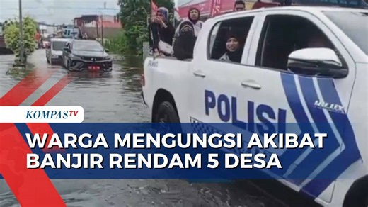 Banjir Landa Kota Labuha Maluku Utara, 2.430 Warga dari 5 Desa Mengungsi