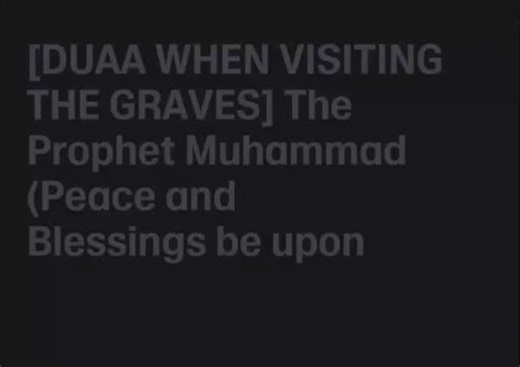Source for Daily Hadiths on Instagram‎: "🕊️ A gentle Sunnah taught by the Prophet ﷺ 🤍 When visiting the graves, we greet the deceased with peace 🤲, remember our own return 🌙, and pray for well-being for both the living and the departed 🕯️. A powerful reminder of humility, mercy, and the reality of the Hereafter 🌌⚰️✨ Follow @Hadith_Source 📖✨ for authentic Hadiths, daily reminders 🕋, and Sunnah-based knowledge 🤍📚 _________ #Hadith #Sunnah #ProphetMuhammadﷺ #IslamicReminder #GraveyardDua 