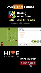 Grade 4 Code Monkey Level 07 Page 26 #hive #computerprogramming #ace #coding #codingforbeginners