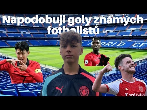 Napodobuji GÓLY známých fotbalistů! 🔥⚽+ SOUTĚŽ!