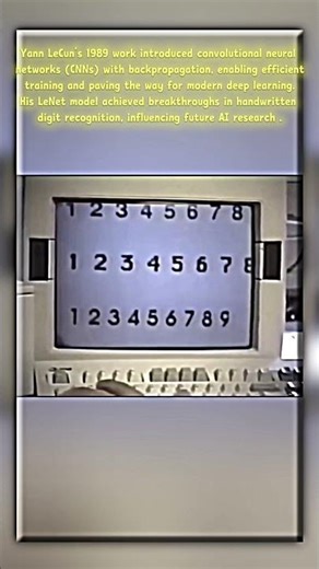 Yann LeCun's in 1989 introduced Convolutional neural networks