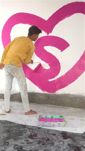 pink colour fast code bedroom 🏡🖌️👈 #art