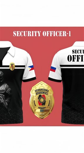 Jersey Security Guard Uniform Printing Polo Shirts For Men 3d Shirt Full Sublimation Security Officer Uniform Short Sleeved Security Officer Polo Shirt