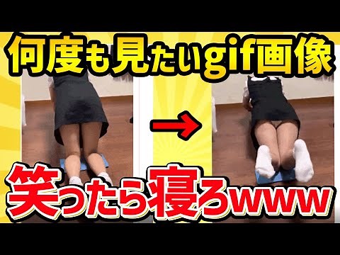 【2chおもしろスレ】このgif画像で笑ったら寝ろwww【コメ付き】【ゆっくり解説】