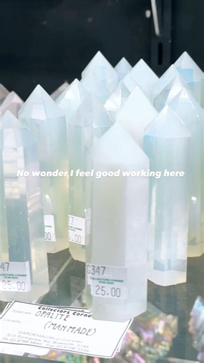 Spires, Points or Towers call them what you like! The most common uses of crystal towers are energy cleansing and spiritual healing. Crystal towers are excellent tools for those who work with energy healing because they attract and emit energy in a specific area of the body or a chakra. Collectors Corner in Melbourne Australia 🇦🇺 has every stone, size ,gem and crystal colour you could ever want. crystal #crystals #crystalhealing #crystalmagic #crystalshop #crystallove #crystalenergy #crystalco