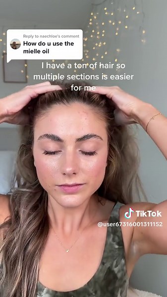 Mielle Rosemary Mint Oil Hair Tutorial