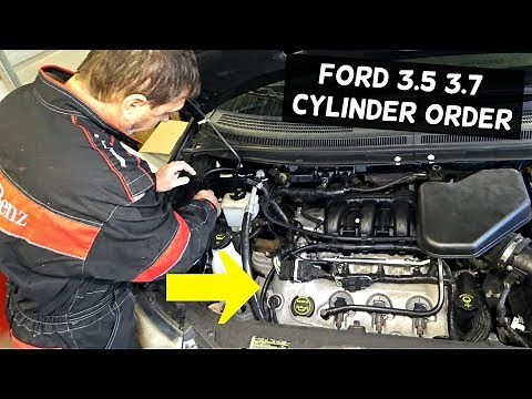 FORD 3.5 3.7 CYLINDER NUMBERS EDGE FLEX TAURUS FUSION EXPLORER FUSION