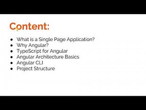 Angular Training Part 1 - Introduction