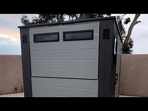 Suncast Cabana entertainment shed