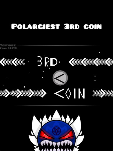 "tidal wav" ahh 3rd coin 😭✌️ #gd #tidalwave #zoink #geometrydashmemes... | tidal wave