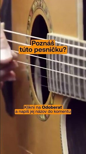 Poznáš túto slovenskú pesničku? 🎤