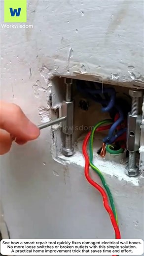 Smart Tool to Repair Damaged Outlet Boxes