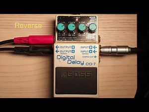 BOSS DD-7 Digital Delay (All modes, STEREO, no talking)